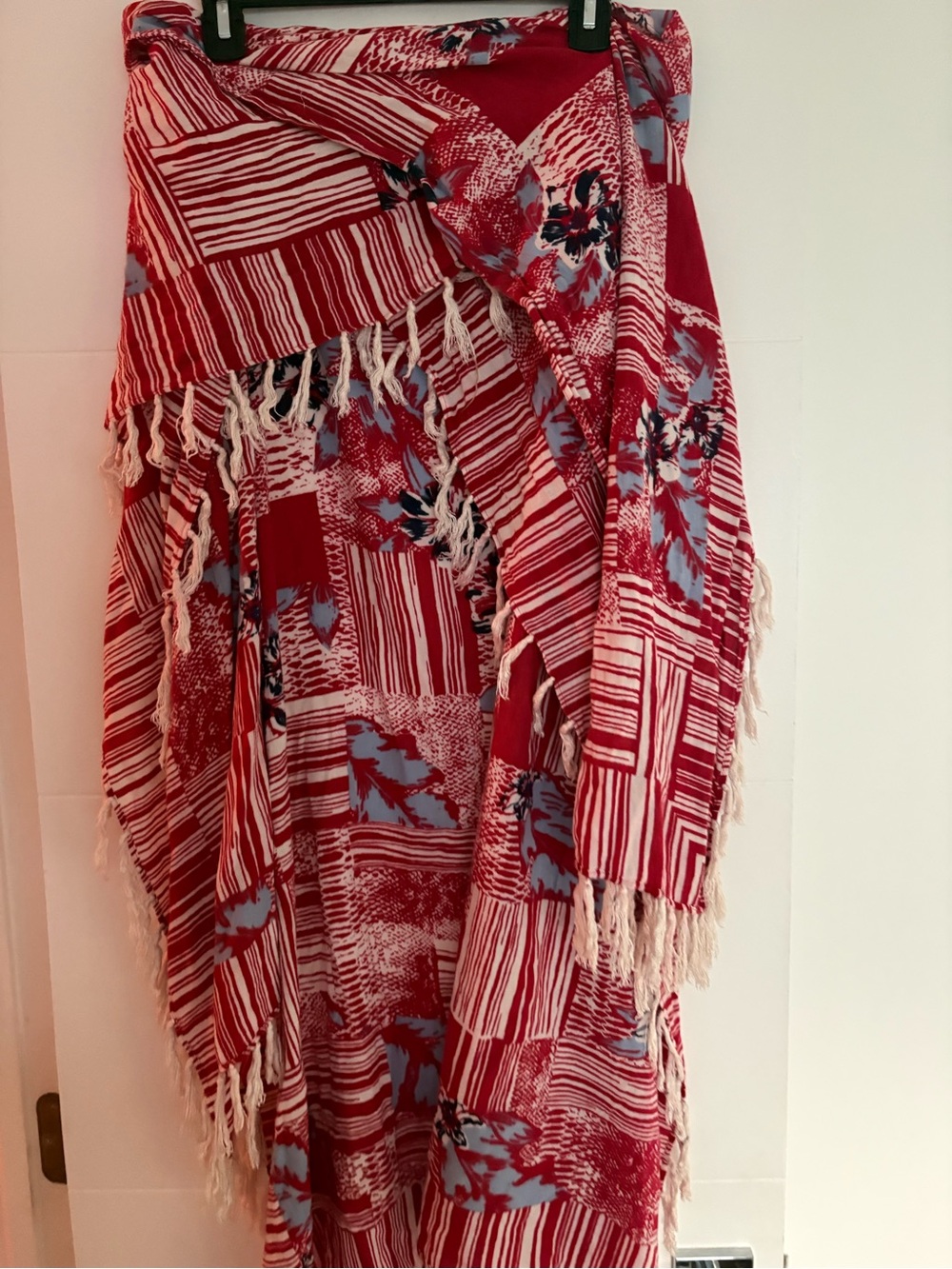 FREE PEOPLE Fringe Kimono Wrap